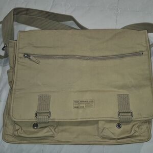 Fossil Tan Messenger Bag for Men